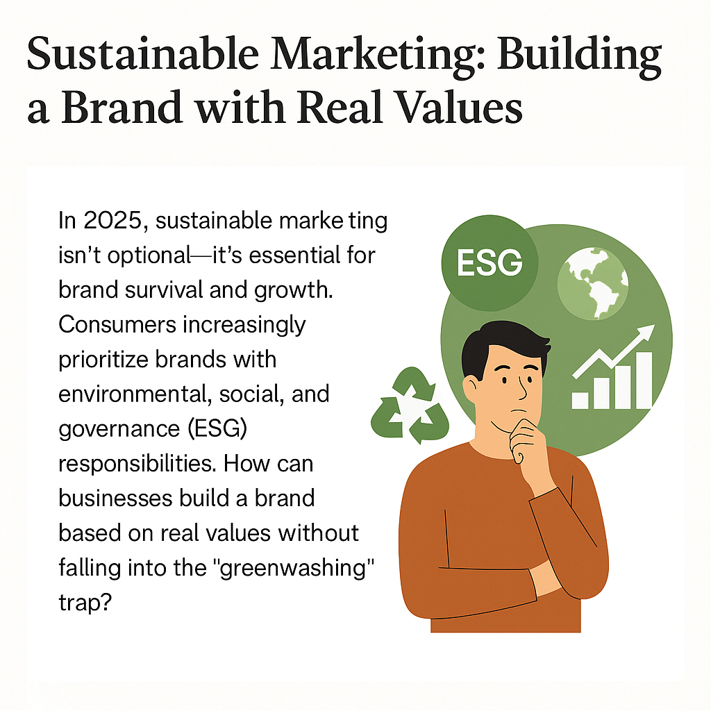 Xu Hướng Marketing 2025 – Bền Vững Hóa Thương Hiệu Bằng Giá Trị Thực